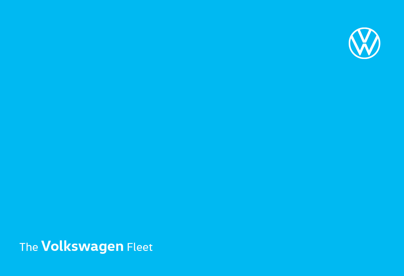 ATLA VOLKSWAGEN FLEET BROCHURE